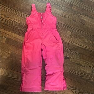 L.L. Bean Kids Bright Pink Overalls